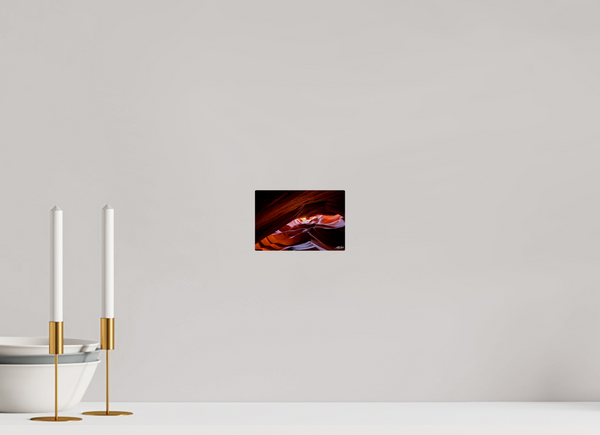 6 x 4″, Metal Antelope Canyon