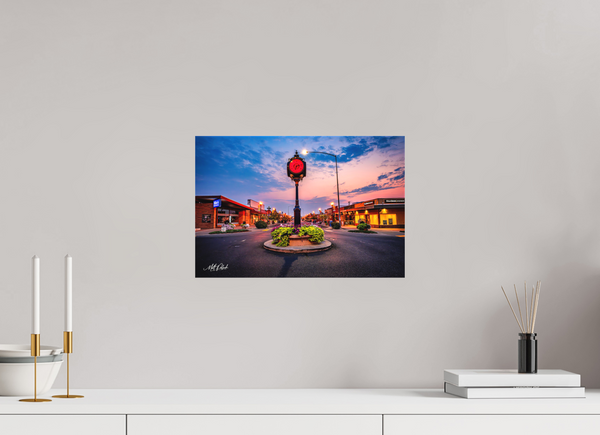 15 x 10″, Canvas Moses Lake Clock Tower