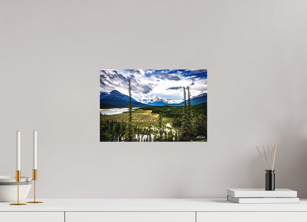 15 x 10″, Canvas Saskatchewan Crossing