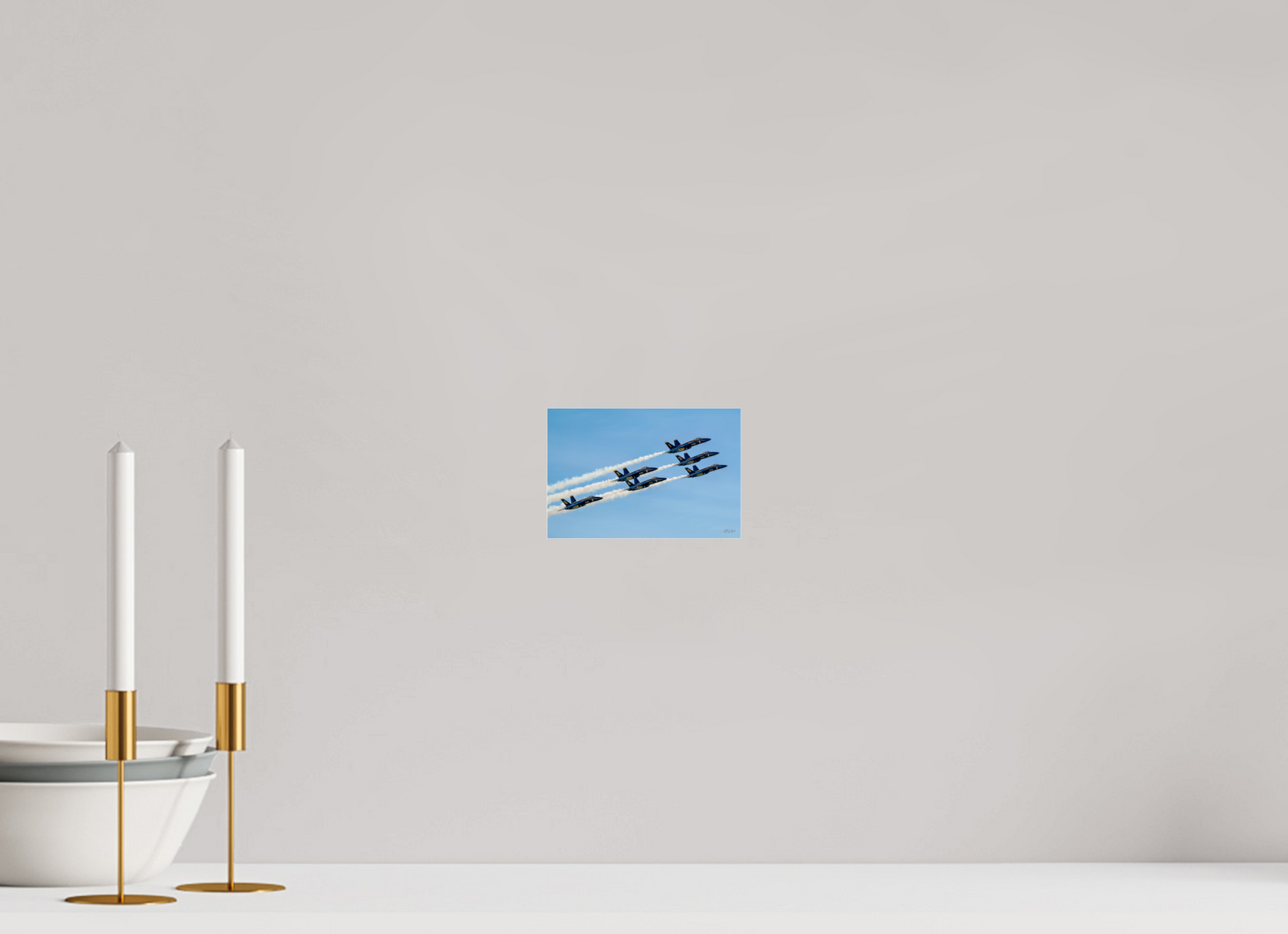 6 x 4″, Photo Print Under Acrylic Glass Blue Angels