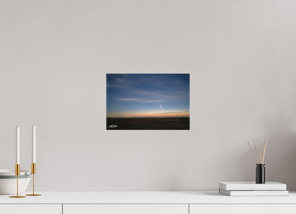 12 x 8″, Canvas Comet Atlas