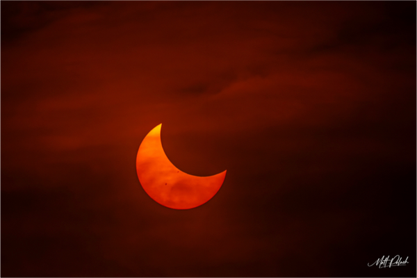 Main image Eclipse over Moses Lake