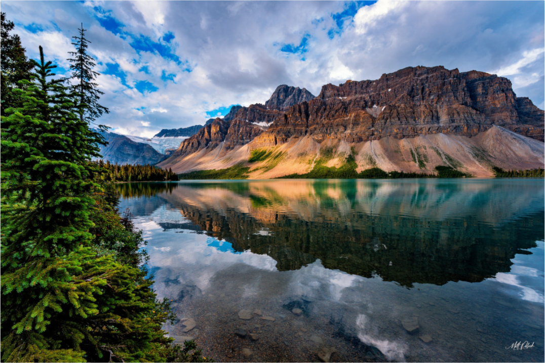 Bow Lake Reflection